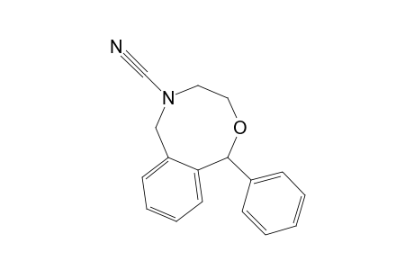 1-PHENYL-3,4,5,6-TETRAHYDRO-1H-2,5-BENZOXACINE-5-CARBONITRILE