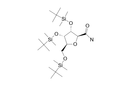 (+)-2,5-ANHYDRO-3,4,6-O-TRIS-[(TERT.-BUTYL)-DIMETHYLSILYL]-D-ALLONAMIDE