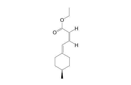 ETHYL-(Z)-4-[(AS)-4-METHYL-CYClOHEXYLIDENE]-2-BUTENOATE;VITAMIN-D-DERIVATIVE