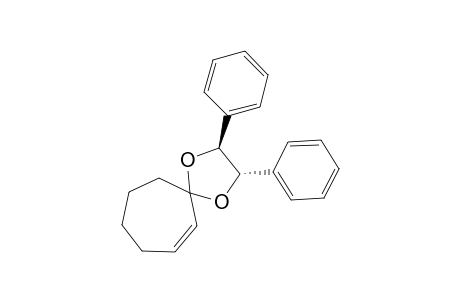 2-cyclohepten-1-one (S,S)-hydrobenzoin ketal