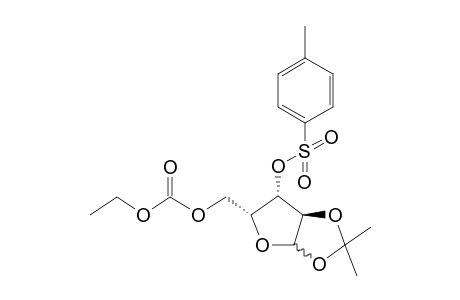 1,2-o-Isopropylidene-3-o-tosyl-5-o-ethoxycarbonyl-D-xylofuranose