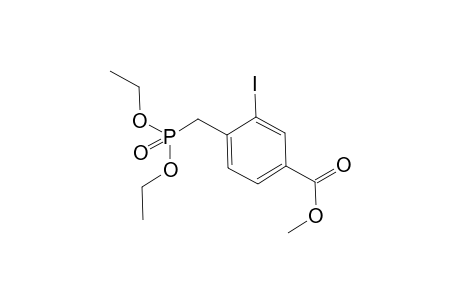 Methyl 4-[(Diethylphosphonyl)-methyl]-3-iodobenzoate