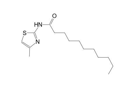 N-(4-methyl-1,3-thiazol-2-yl)undecanamide