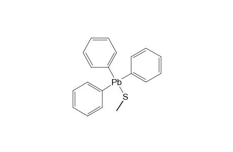 (Methylthio)triphenyllead