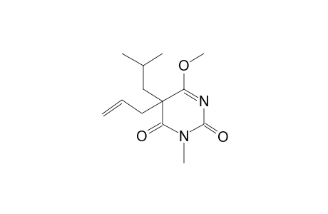 N,o-Dimethylbutabarbital