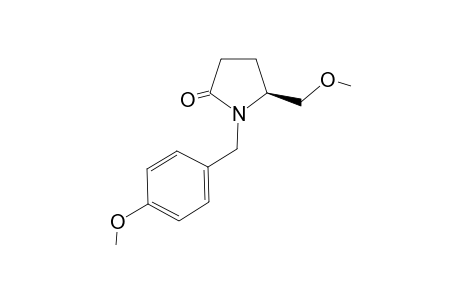(5S)-1-(4-methoxybenzyl)-5-(methoxymethyl)-2-pyrrolidinone