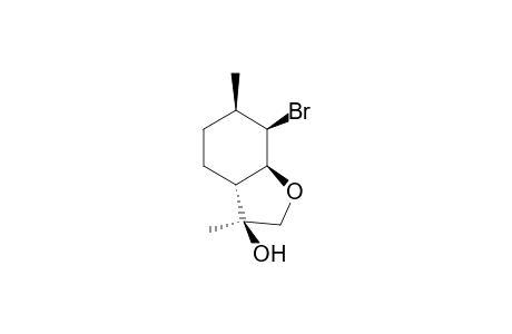2-Bromo-3,9-epoxy-(p-menthanol)-8