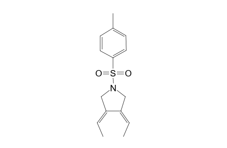 3(E),4(E)-Diethylidene-1-p-toluenesulfonylpyrrolidine