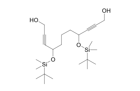 4,8-Di(t-butyldimethylsilyloxy)-2,9-diyne-1,11-undecadiol