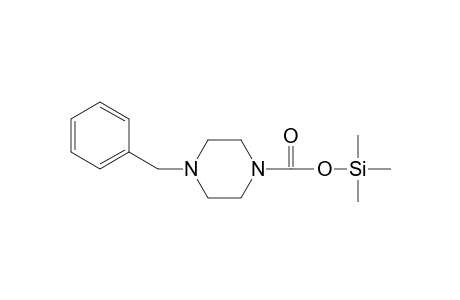 N-Benzylpiperazine-N'-carboxytrimethylsilylester