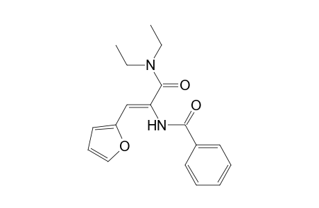 N-[(Z)-1-[(Diethylamino)carbonyl]-2-(2-furyl)ethenyl]benzamide