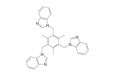 1-[3,5-bis(benzimidazol-1-ylmethyl)-2,4,6-trimethyl-benzyl]benzimidazole