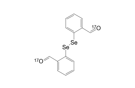[(17)-O]-LABELED-BIS-(2-FORMYLPHENYL)-DISELENIDE