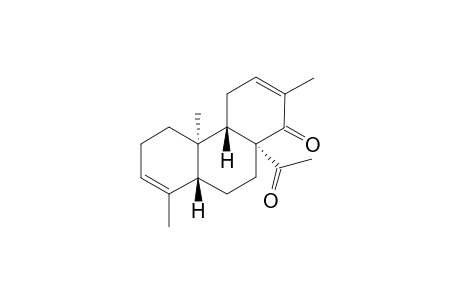 (4aS,4bR,8aR,10aS)-10a-Acetyl-2,4b,8-trimethyl-4,4a,5,6,8a,9.10,10a-octahydrophenanthren-1(4bH)-one