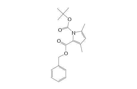 BENZYL-1-TERT.-BUTOXYCARBONYL-3,5-DIMETHYLPYRROLE-2-CARBOXYLATE