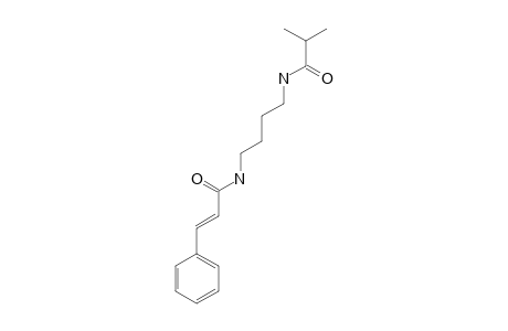 SECOPIRIFERINE;N-CINNAMOYL-N-(ISOBUTYRYL)-PUTRESCINEBISAMIDE