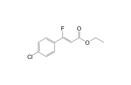 Ethyl 3-(4-chlorophenyl)-3-fluoro-2-propenoate