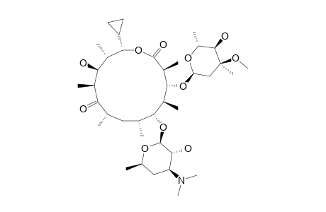 6-DEOXY-13-CYCLO-PENTYL-ERYTHROMYCIN-B