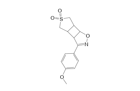 5-(4-METHOXYPHENYL)-3-OXA-9-THIA-4-AZATRICYCLO-[5.3.0.0-(2.6)]-DEC-4-ENE_9,9-DIOXIDE