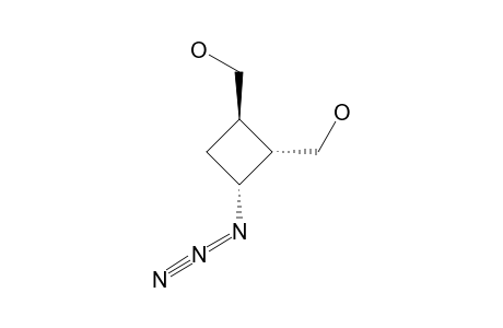 (1-alpha,2-beta,3-alpha)-1-AZIDO-2,3-BIS-(HYDROXYMETHYL)-CYCLOBUTANE