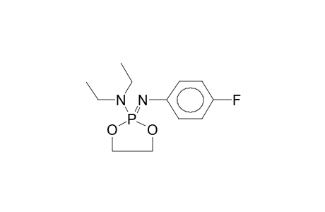 2-DIETHYLAMINO-2-(PARA-FLUOROPHENYLIMINO)-1,3,2-DIOXAPHOSPHOLANE