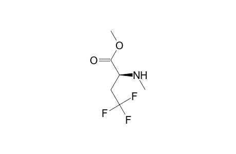(S)-4,4,4-Trifluoro-2-methylaminobutyric acid methyl ester