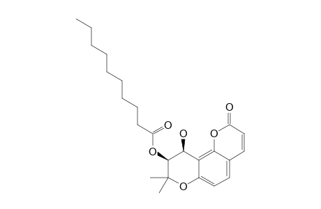 (+)-3'-DECANOYL-CIS-KHELLACTONE
