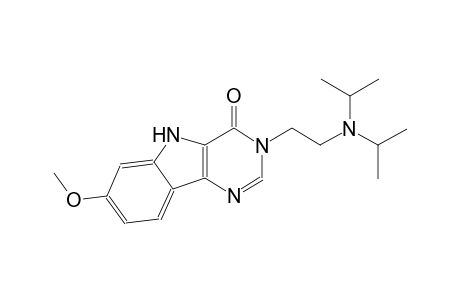 3-[2-(diisopropylamino)ethyl]-7-methoxy-3,5-dihydro-4H-pyrimido[5,4-b]indol-4-one