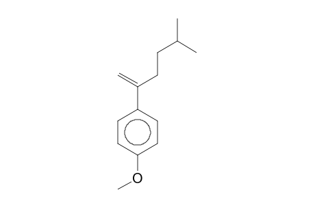 1-(1-isoamylvinyl)-4-methoxy-benzene
