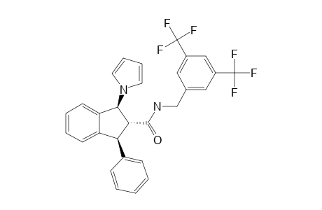 (TRANS,TRANS)-N-(3,5-BISTRIFLUOROMETHYLBENZYL)-1-PHENYL-3-PYRROL-1-YLINDAN-2-CARBOXYAMIDE