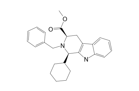 CIS-2-BENZYL-1-CYCLOHEXYL-3-(METHOXYCARBONYL)-1,2,3,4-TETRAHYDRO-9H-PYRIDO-[3.4-B]-INDOLE