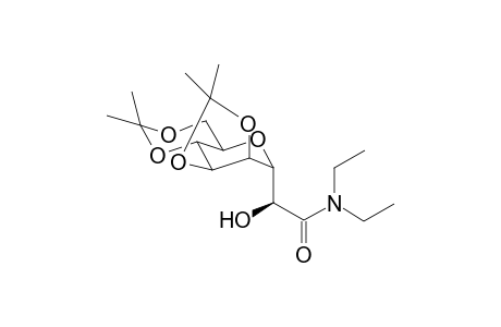 N,N-Diethyl-2,3-anhydro-4,5;6,8-di-O-isopropylidene-D-erythro-L-manno-octanamide