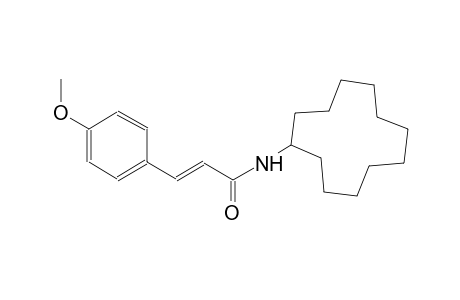 2-propenamide, N-cyclododecyl-3-(4-methoxyphenyl)-, (2E)-