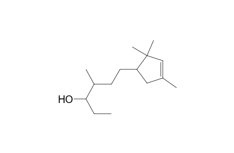 3-Cyclopentene-1-butanol, .alpha.-ethyl-.beta.,2,2,4-tetramethyl-