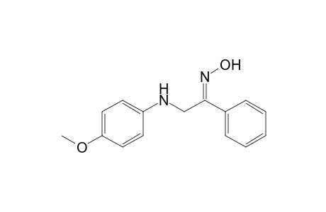 (NE)-N-[2-(4-methoxyanilino)-1-phenylethylidene]hydroxylamine