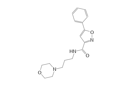 3-isoxazolecarboxamide, N-[3-(4-morpholinyl)propyl]-5-phenyl-