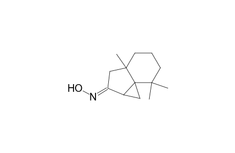6,10,10-Trimethyltricyclo[4.4.0.0(1,3)]decan-4-one Oxime
