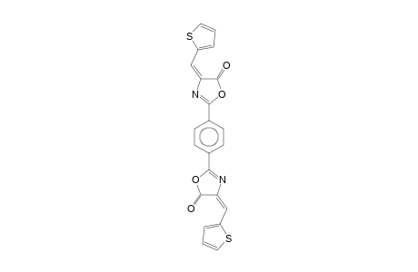 2,2'-(1,4-Phenylene)bis[4-(2-thienylmethylene)-5(4H)-oxazolone]