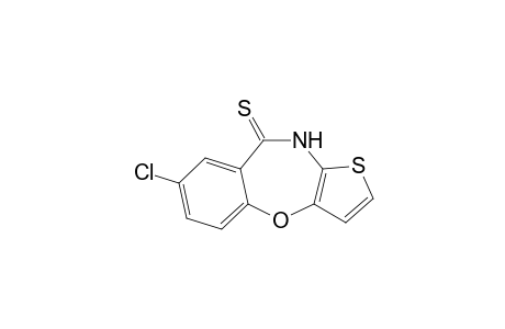 7-Chloranyl-4H-thieno[3,2-b][1,4]benzoxazepine-5-thione