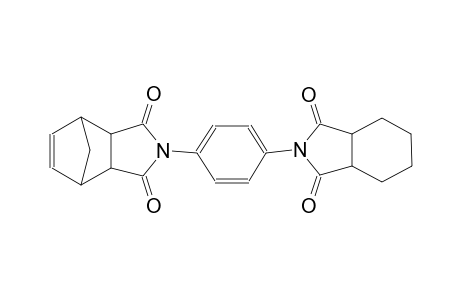2-(4-(1,3-dioxohexahydro-1H-isoindol-2(3H)-yl)phenyl)-3a,4,7,7a-tetrahydro-1H-4,7-methanoisoindole-1,3(2H)-dione