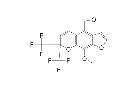4,9-DIMETHOXY-7,7-BIS-(TRIFLUOROMETHYL)-7H-FURO-[3,2-G]-CHROMENE