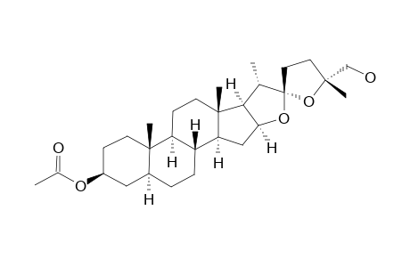 (25S)-3-BETA-ACETOXY-26-HYDROXY-5-ALPHA-FUROSPIROSTANE