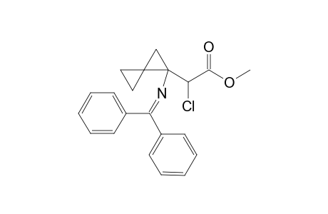 Methyl2-[1'-[(Diphenylmethylene)amino]spiropentyl]-2-chloroacetate