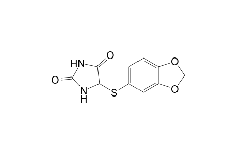 5-(1,3-benzodioxol-5-ylsulfanyl)imidazolidine-2,4-dione