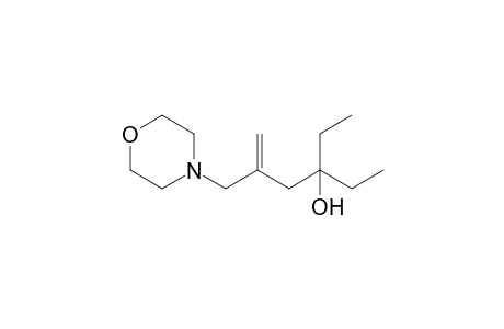 4-Ethyl-2-(morpholinomethyl)-1-hexen-4-ol