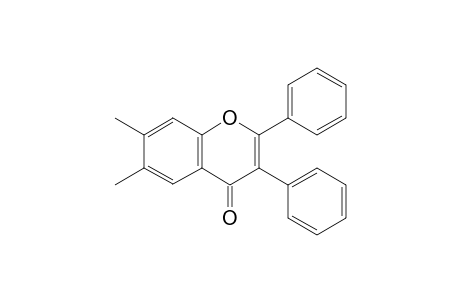 6,7-Dimethyl-2,3-diphenyl-4H-chromen-4-one