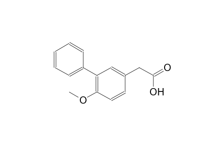 benzeneacetic acid, 4-methoxy-3-phenyl-
