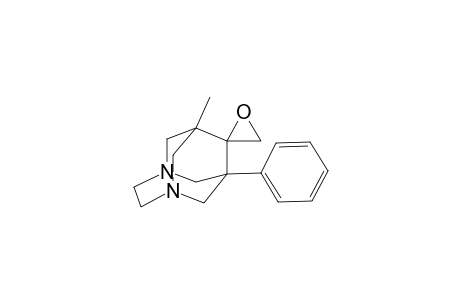 1-Methyl-8-phenyl-3,6-diazahomoadamantan-9-spiro-2'oxirane