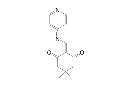 5,5-dimethyl-2-[(4-pyridinylamino)methylene]-1,3-cyclohexanedione
