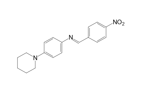 1-{p-[(p-nitrobenzylidene)amino]phenyl}piperidine